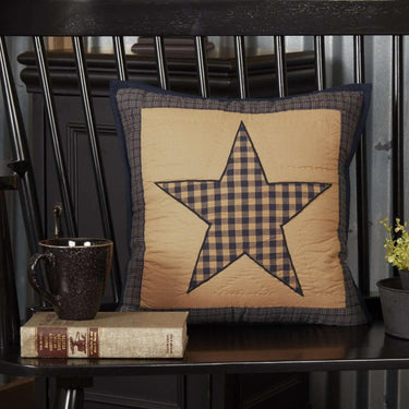 Teton Star Quilted Pillow 16x16 - The Fox Decor